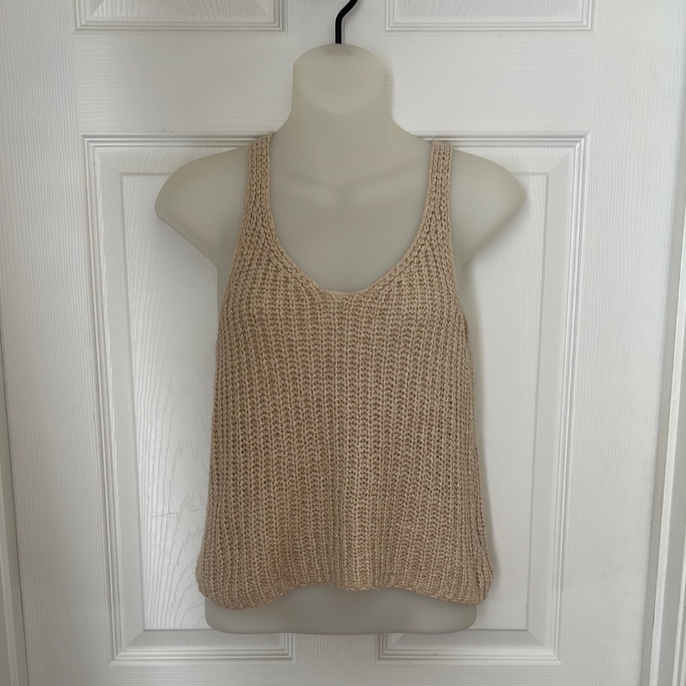 Moon & Madison Tan Tank Top